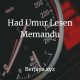Had Umur Lesen Memandu