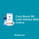 Cara Bayar Bil Unifi Melalui BSN Online