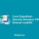 Cara Dapatkan Semula Nombor PIN Reload myBSN