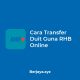 Cara Transfer Duit Guna RHB Online