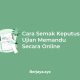 Cara Semak Keputusan Ujian Memandu Secara Online