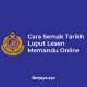 Cara Semak Tarikh Luput Lesen Memandu Online