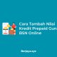 Cara Tambah Nilai Kredit Prepaid Guna BSN Online