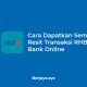 Cara Dapatkan Semula Resit Transaksi RHB Bank Online