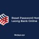 Reset Password Hong Leong Bank Online